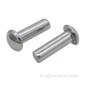 Rivet di testa rotonda GB867 Testa rotonda Solid Rivet